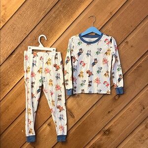 Pottery Barn Kids Pajama Set - Paw Patrol - Blue and Multicolor